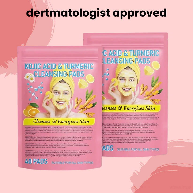 Arona™ Turmeric & Kojic Acid Cleansing Pads