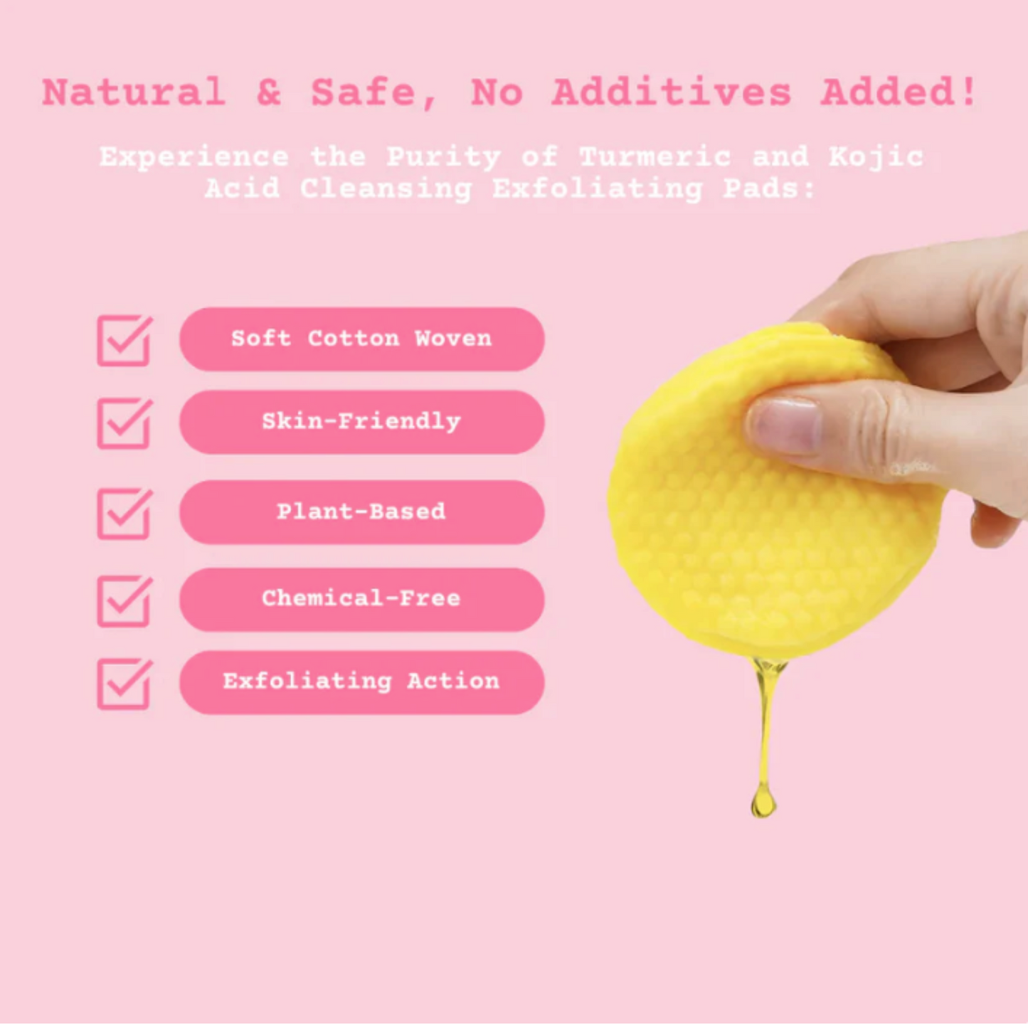 Arona™ Turmeric & Kojic Acid Cleansing Pads