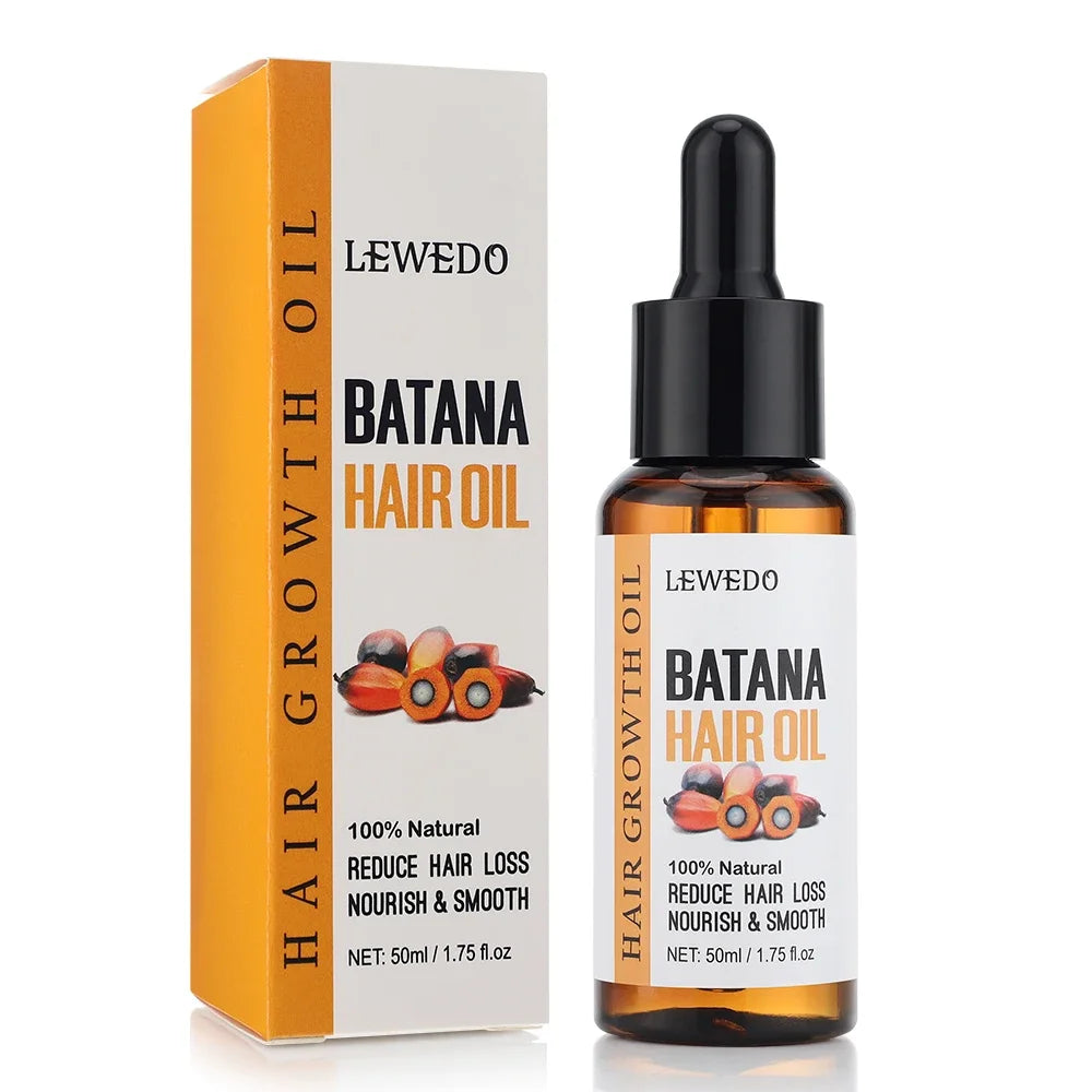 100% Pure Batana Oil Hair Conditioner Natural Hair Treatment Oil Promote Hair Wellness for Treating Hair Loss Anti-Breakage Hair